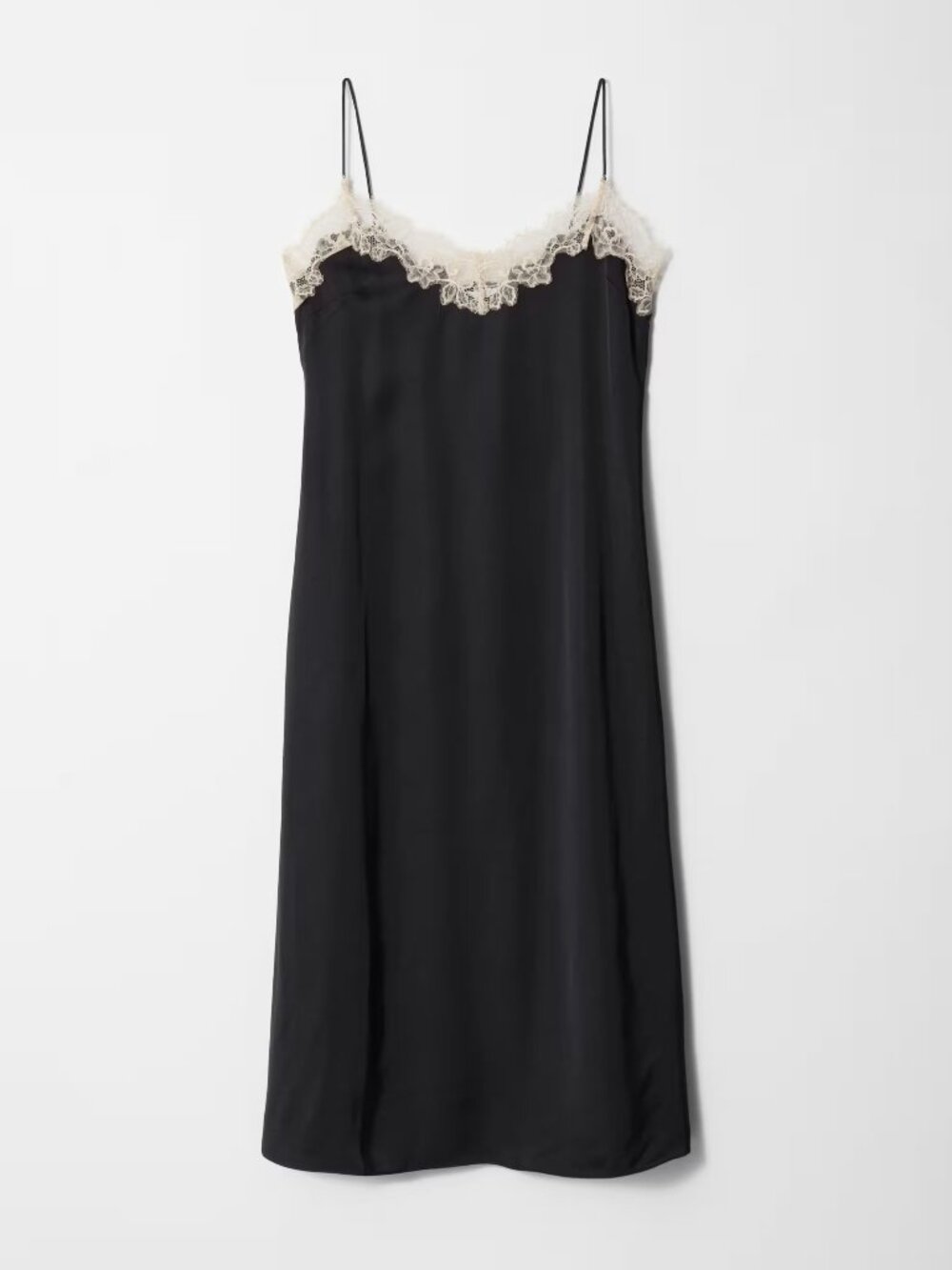 & OTHER STORIES | Satin Slip Midi Dress (size 8)